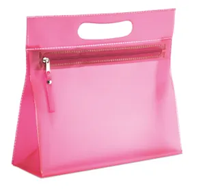 Trousse transparente personnalisable - Moonlight | Fuchsia