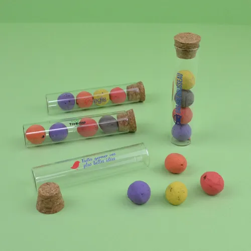 Tube 4 billes de graines