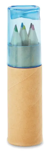 Tube de 6 crayons de couleur personnalisable - Petit Lambut