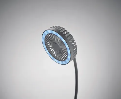 Ventilateur de bureau publicitaire et chargeur induction - Viento