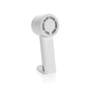 Ventilateur portable en plastique recyclé RCS Twist - XD Collection | Blanc