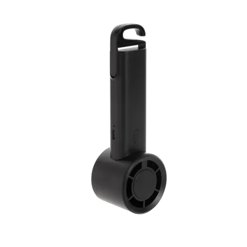 Ventilateur portable en plastique recyclé RCS Twist - XD Collection