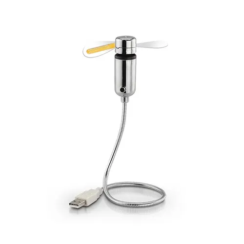 Ventilateur publicitaire avec message led