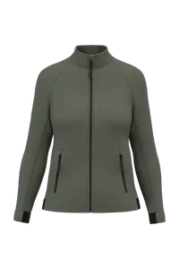 Veste à col montant femme - PROACT® | Sporty Khaki