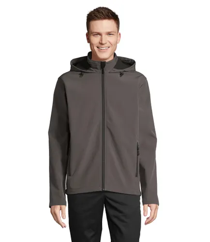 Veste Capuche Personnalisé Softshell Homme Race Hooded Men - SOL'S