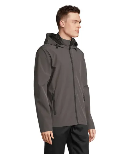Veste Capuche Personnalisé Softshell Homme Race Hooded Men - SOL'S