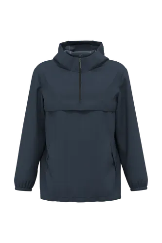 Veste coupe-vent imperméable écoresponsable quart zip unisexe - Native Spirit