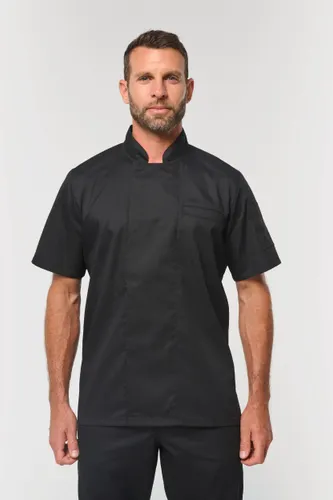 Veste de cuisine écoresponsable et respirante manches courtes unisexe - WK. Designed To Work