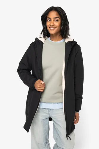Veste écoresponsable imperméable personnalisée doublée en sherpa unisexe - Native Spirit