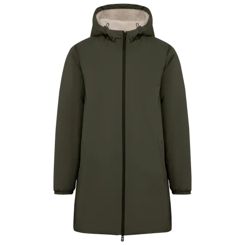 Veste écoresponsable imperméable personnalisée doublée en sherpa unisexe - Native Spirit