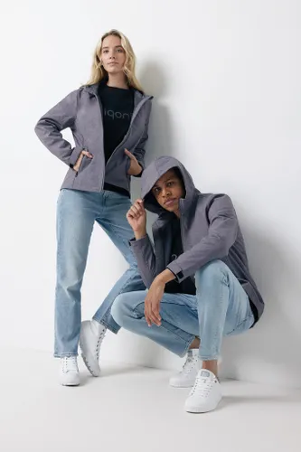 Veste femme personnalisable soft shell en polyester recyclé Iqoniq Makalu - iqoniq