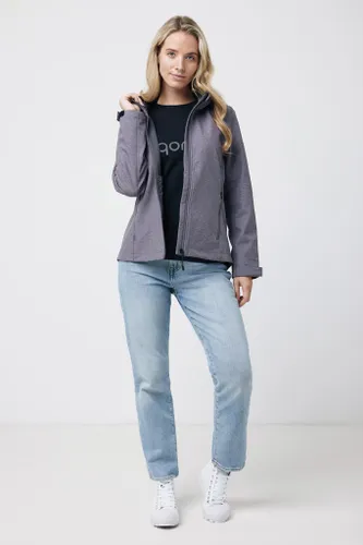 Veste femme personnalisable soft shell en polyester recyclé Iqoniq Makalu - iqoniq