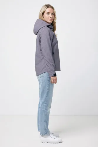 Veste femme personnalisable soft shell en polyester recyclé Iqoniq Makalu - iqoniq