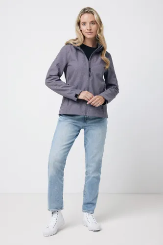 Veste femme personnalisable soft shell en polyester recyclé Iqoniq Makalu - iqoniq