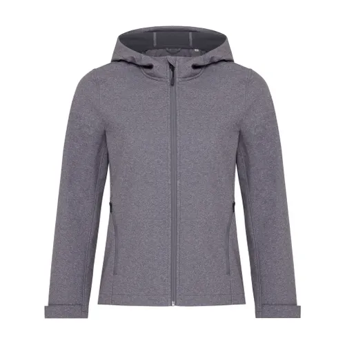 Veste femme personnalisable soft shell en polyester recyclé Iqoniq Makalu - iqoniq