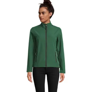 Veste Femme Zippée Softshell Personnalisée Race Women - SOL'S | Bottle Green