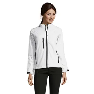 Veste Femme Zippée Softshell Personnalisée Roxy - SOL'S | White
