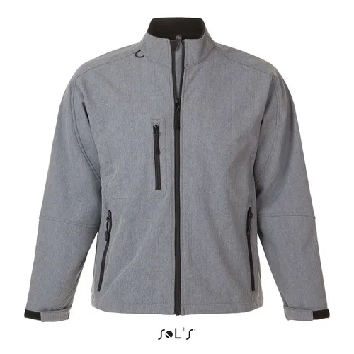 Veste Homme Zippée Softshell Relax Personnalisé - SOL'S