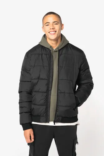 Veste matelassée écoresponsable à col teddy unisexe - Native Spirit