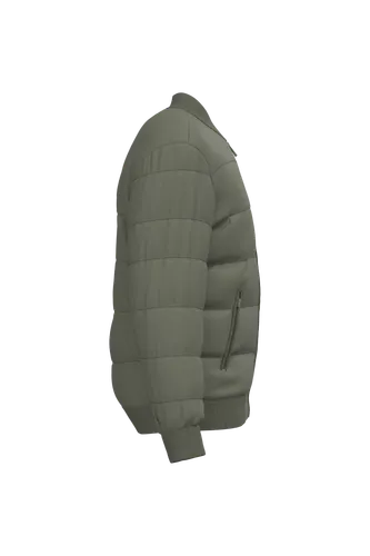 Veste matelassée écoresponsable à col teddy unisexe - Native Spirit