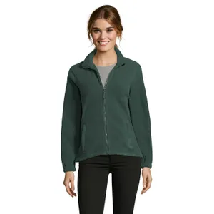 Veste Micropolaire Zippée Personnalisée Femme North Women - SOL'S | Fir Green