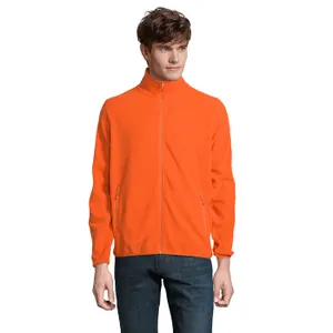 Veste Micropolaire Zippée Personnalisée Homme Factor Men - SOL'S | Orange