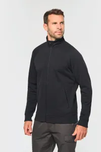 Veste molleton coton manches raglan unisexe - WK. Designed To Work