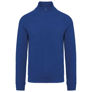 Veste molleton coton manches raglan unisexe - WK. Designed To Work | Royal Blue