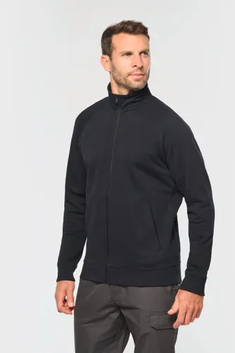 Veste molleton coton manches raglan unisexe - WK. Designed To Work