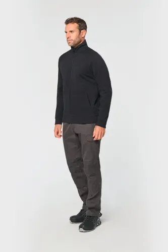 Veste molleton coton manches raglan unisexe - WK. Designed To Work