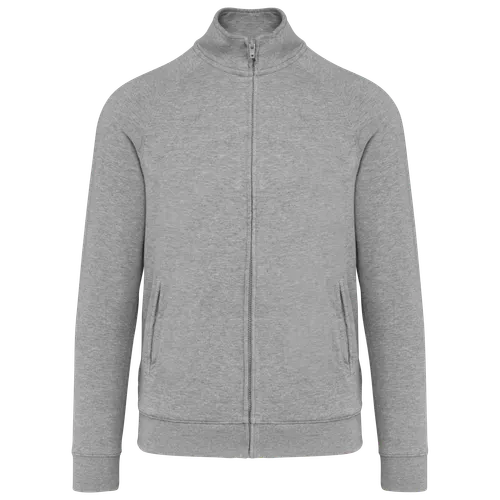 Veste molleton coton manches raglan unisexe - WK. Designed To Work