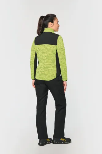 Veste recyclée en polytricot femme - WK. Designed To Work