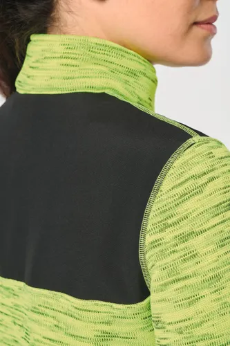 Veste recyclée en polytricot femme - WK. Designed To Work