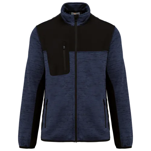 Veste recyclée en polytricot homme - WK. Designed To Work