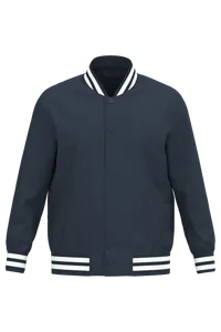 Veste teddy rembourrée écoresponsable unisexe - Native Spirit | Navy Blue