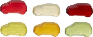 Voitures en gommes de fruits 20g