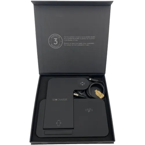 W28 - Support à induction pliable 3-en-1 personnalisé