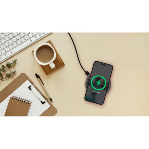 W32 - Chargeur publicitaire 15W finition métal