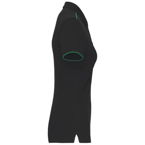 Polo Day To Day contrasté manches courtes femme - WK. Designed To Work