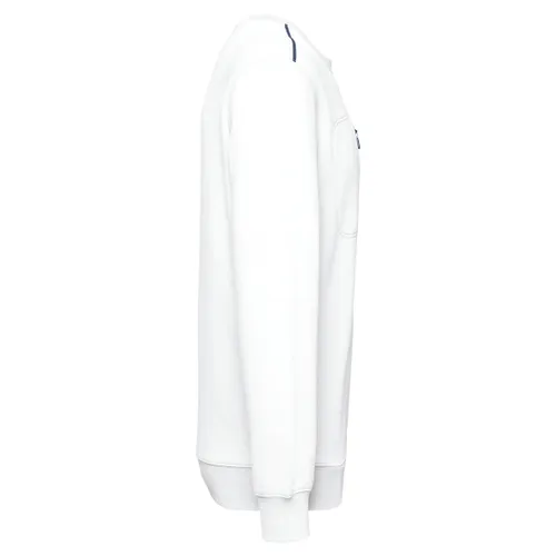 Sweat-shirt Day To Day zip poche contrastée unisexe - WK. Designed To Work