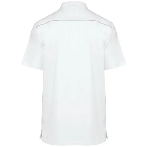 Blouse polycoton avec boutons-pression homme - WK. Designed To Work