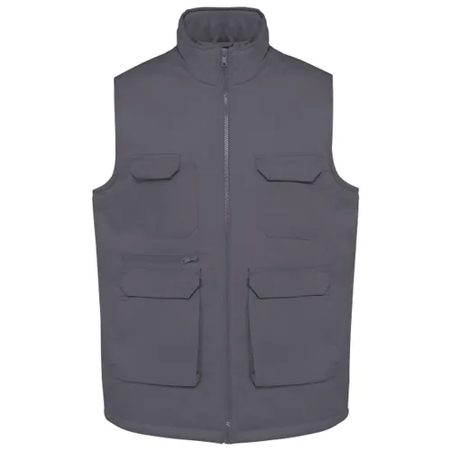 Gilet polycoton multipoches rembourré unisexe - WK. Designed To Work