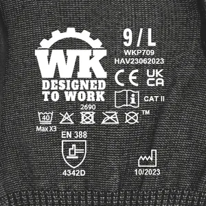 WKP709 - Gants de protection contre les coupures et tactile - WK. Designed To Work