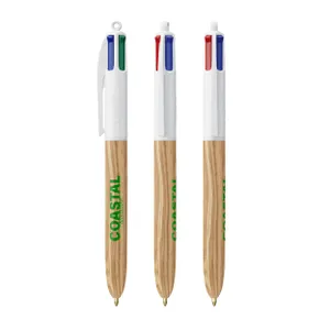 Wood Style personnalisable BIC® 4 Couleurs