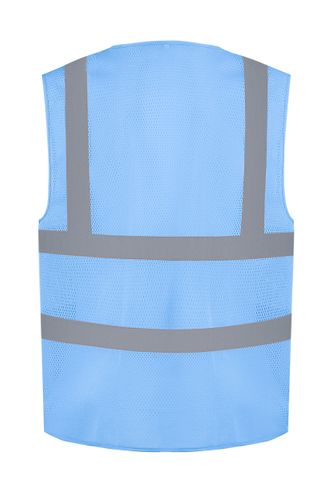 Gilet haute visibilité à maille ajourée recyclée - Yoko
