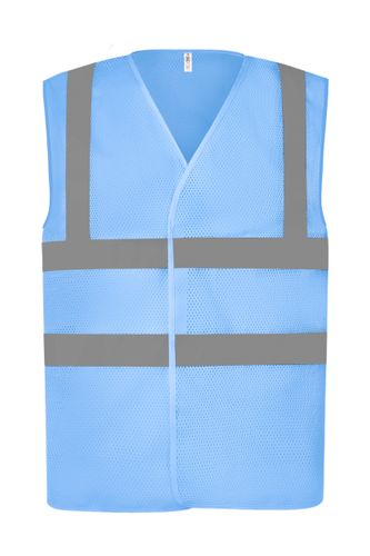 Gilet haute visibilité à maille ajourée recyclée - Yoko